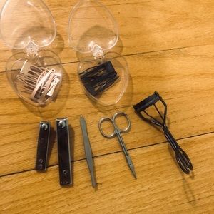 Hair, nail and eyelash tools